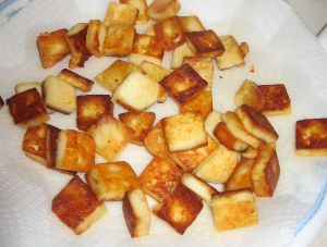 cooked paneer